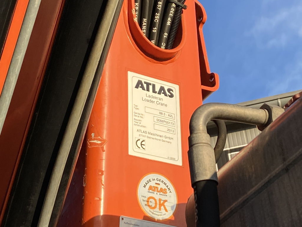 MAN TGM 15.250 4x2 BL / Atlas AK 88.3 Faltkran - Tipper, Crane truck: picture 4 MAN TGM 15.250 4x2 BL / Atlas AK 88.3 Faltkran - Tipper, Crane truck: picture 4