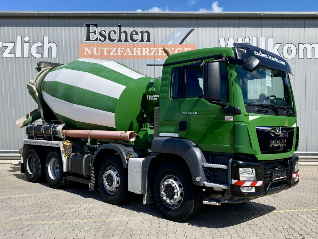 MAN TGS 32.360 8x4 BB / 9 m³ Stetter-Aufbau leasing MAN TGS 32.360 8x4 BB / 9 m³ Stetter-Aufbau: picture 7