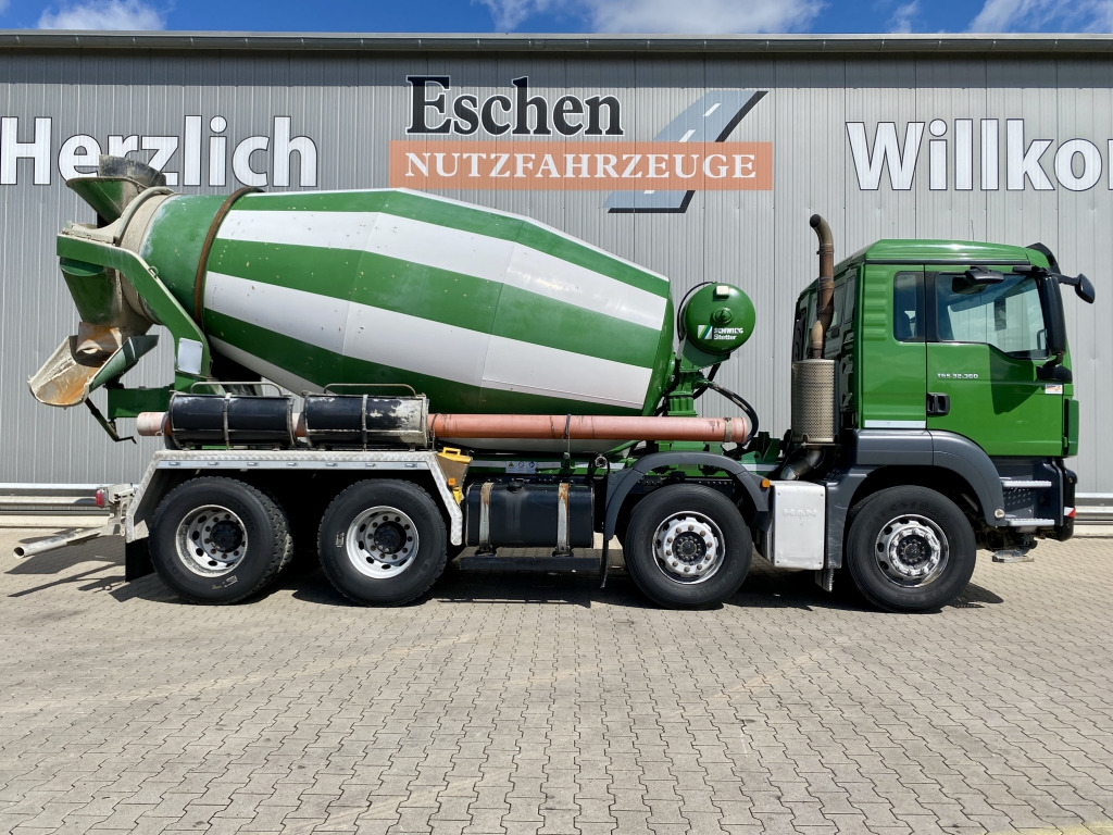 MAN TGS 32.360 8x4 BB / 9 m³ Stetter-Aufbau leasing MAN TGS 32.360 8x4 BB / 9 m³ Stetter-Aufbau: picture 6