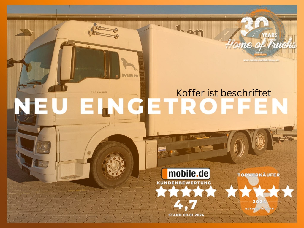 MAN TGX 26.400 6x2-2 LL / MBB-LBW - Box truck: picture 1 MAN TGX 26.400 6x2-2 LL / MBB-LBW - Box truck: picture 1