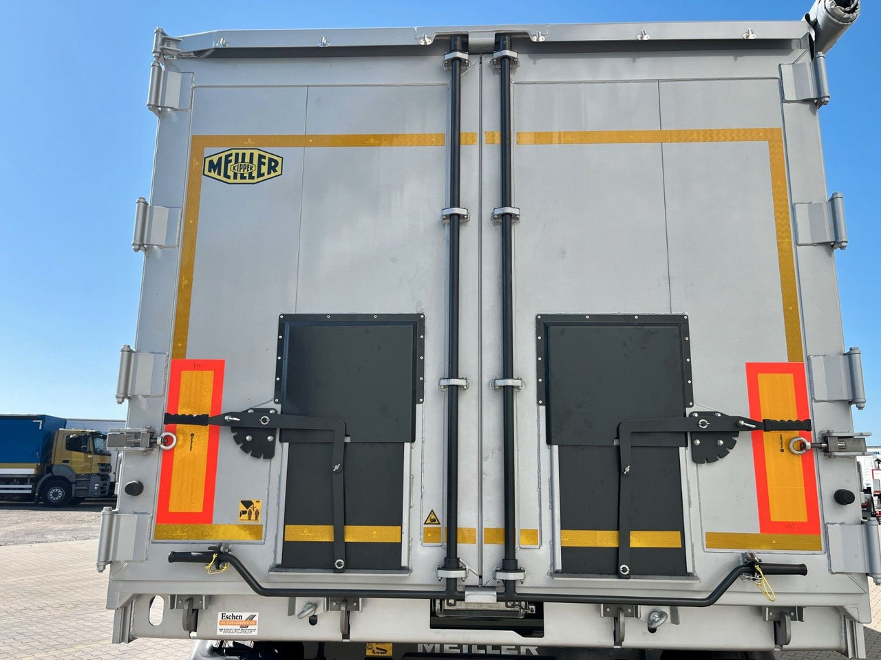 Tipper semi-trailer Meiller MHKA 45/3 Getreide 49m³ ALU*7mm Boden*Lift*Plane: picture 8