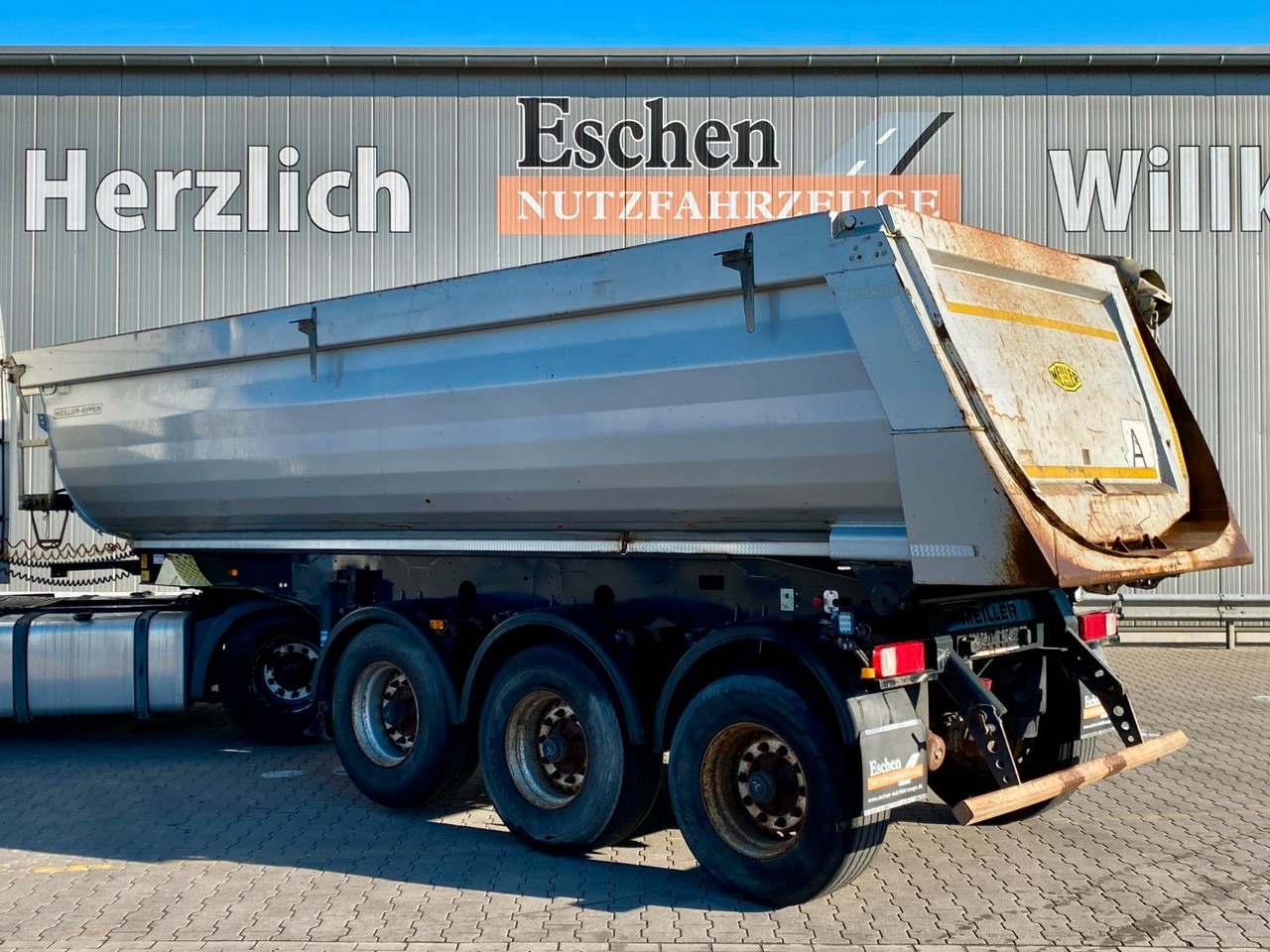 Meiller MHPS 44/3-S | Stahl 25m³*Luft-Lift*Plane*EBS*BPW - Tipper semi-trailer: picture 3 Meiller MHPS 44/3-S | Stahl 25m³*Luft-Lift*Plane*EBS*BPW - Tipper semi-trailer: picture 3