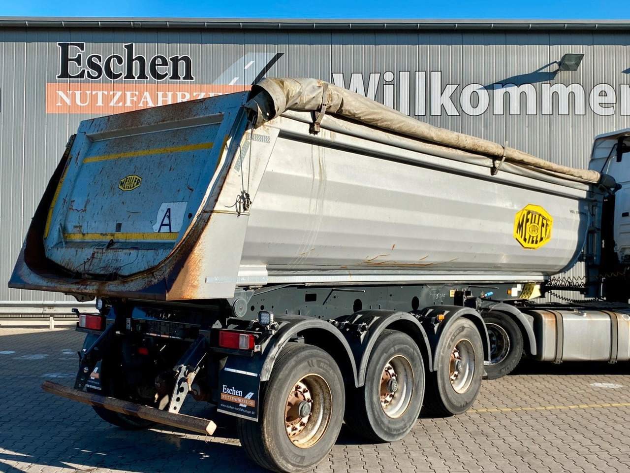 Meiller MHPS 44/3-S | Stahl 25m³*Luft-Lift*Plane*EBS*BPW - Tipper semi-trailer: picture 4 Meiller MHPS 44/3-S | Stahl 25m³*Luft-Lift*Plane*EBS*BPW - Tipper semi-trailer: picture 4