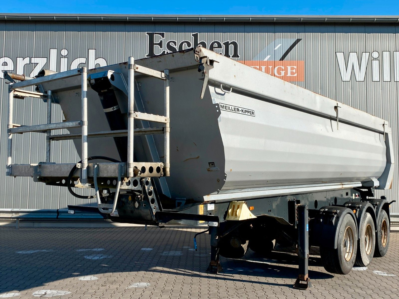Meiller MHPS 44/3-S | Stahl 25m³*Luft-Lift*Plane*EBS*BPW - Tipper semi-trailer: picture 1 Meiller MHPS 44/3-S | Stahl 25m³*Luft-Lift*Plane*EBS*BPW - Tipper semi-trailer: picture 1