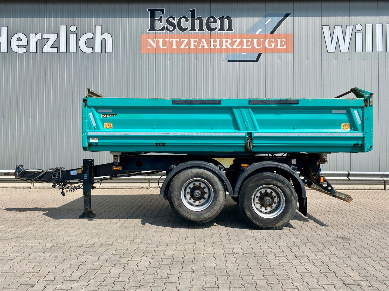 Meiller MZDA 18/23 | Bordmatik*Liftachse*Rollplane*BPW - Tipper trailer: picture 2 Meiller MZDA 18/23 | Bordmatik*Liftachse*Rollplane*BPW - Tipper trailer: picture 2