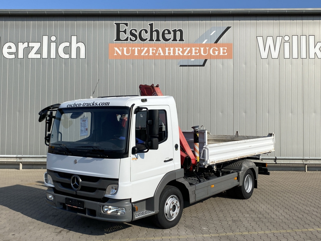 Mercedes-Benz 818 K Atego / Fassi F65 A Kran - Tipper, Crane truck: picture 2 Mercedes-Benz 818 K Atego / Fassi F65 A Kran - Tipper, Crane truck: picture 2