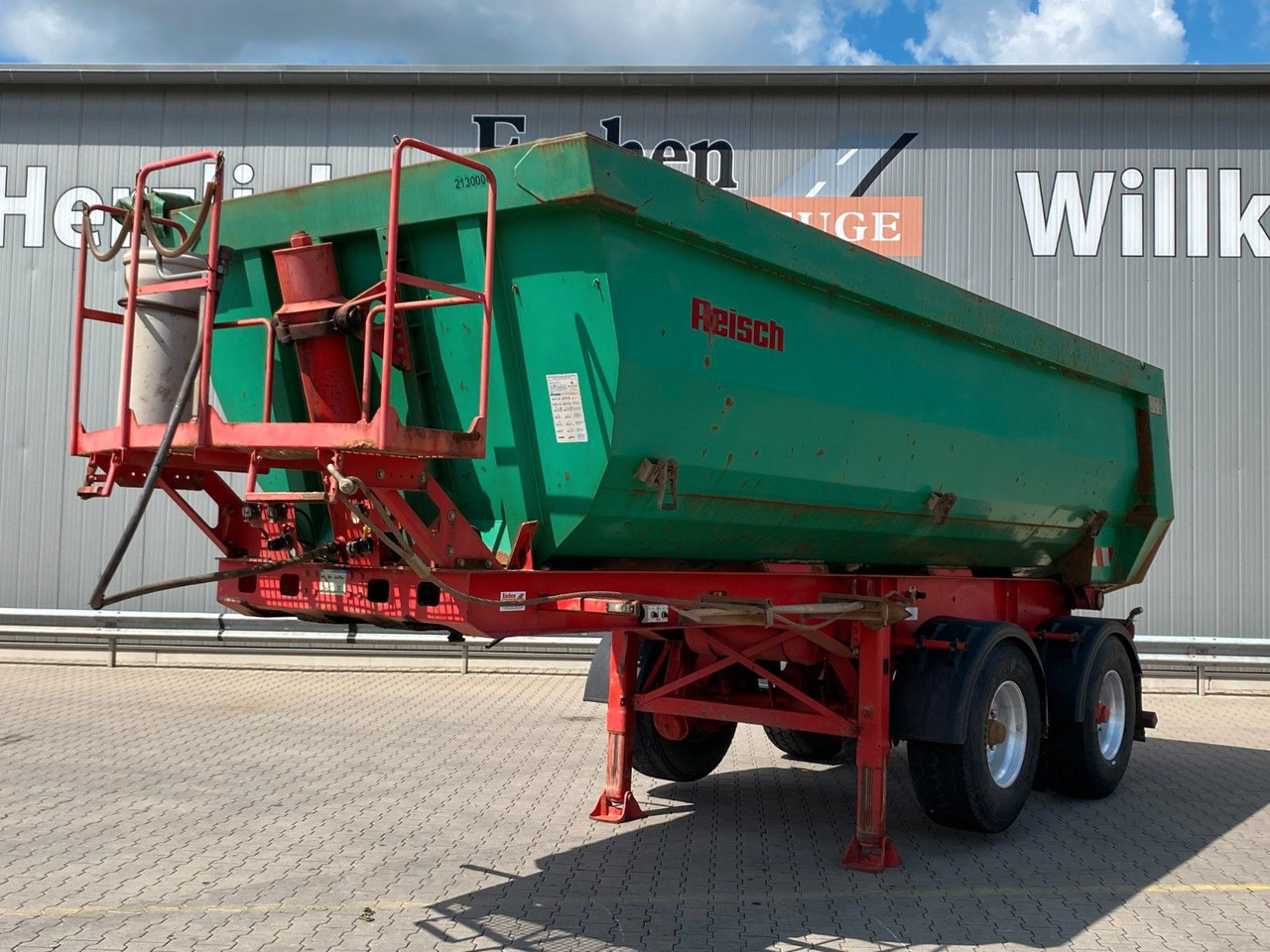 Reisch RHKS-31/20 SSL | Stahl 23m³*Luft-Lift*Kurzsattel - Tipper semi-trailer: picture 1 Reisch RHKS-31/20 SSL | Stahl 23m³*Luft-Lift*Kurzsattel - Tipper semi-trailer: picture 1