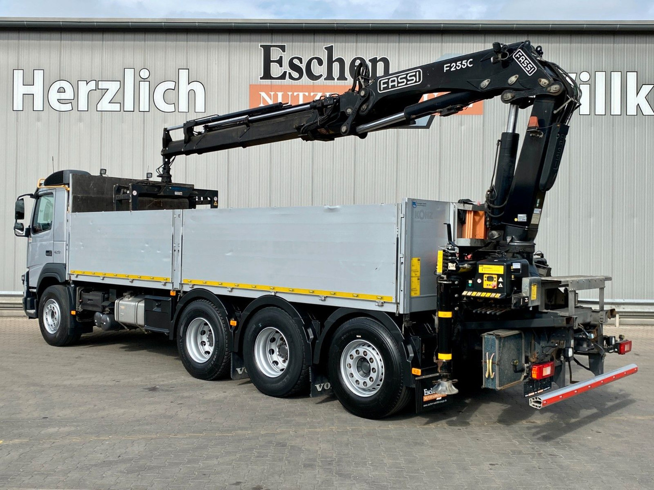 Volvo FMX 420 8x4 | Fassi F255AC2.24XE*FUNK*Fly-Jib*AC - Dropside/ Flatbed truck, Crane truck: picture 4 Volvo FMX 420 8x4 | Fassi F255AC2.24XE*FUNK*Fly-Jib*AC - Dropside/ Flatbed truck, Crane truck: picture 4