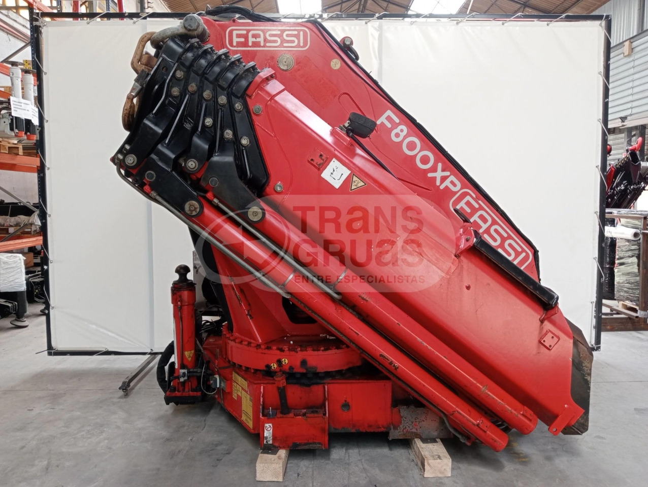 Grúa Fassi F800AXP.26 - Loader crane for Truck: picture 5 Grúa Fassi F800AXP.26 - Loader crane for Truck: picture 5
