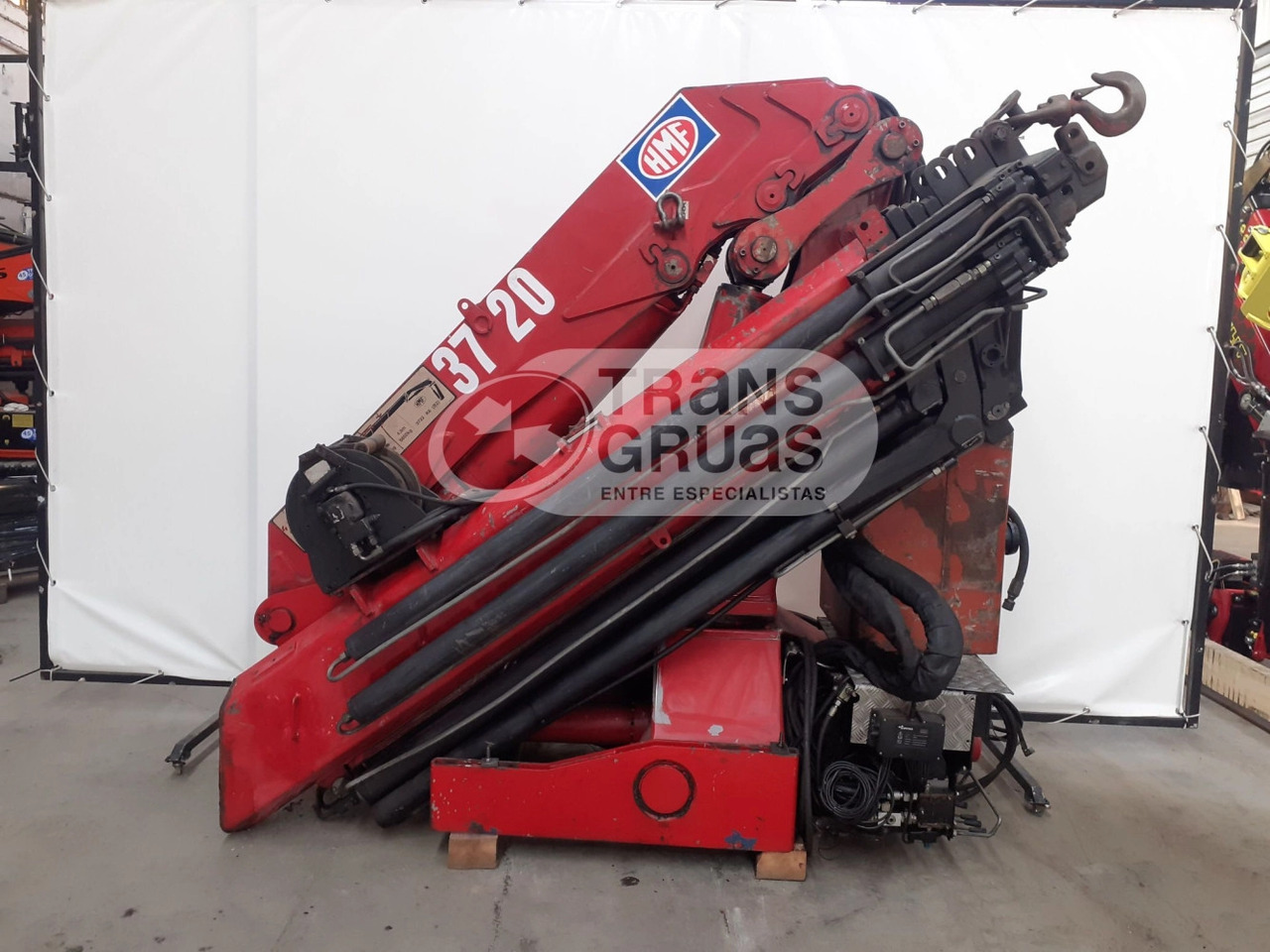 Grúa HMF 3720 K6 - Loader crane for Truck: picture 2 Grúa HMF 3720 K6 - Loader crane for Truck: picture 2