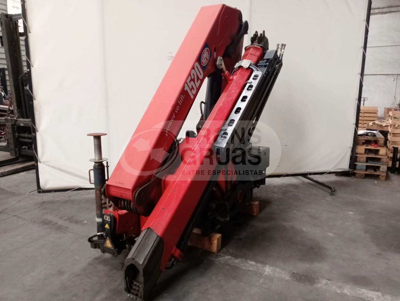 Grúa hidráulica HMF 1520 K4 - Loader crane: picture 4 Grúa hidráulica HMF 1520 K4 - Loader crane: picture 4