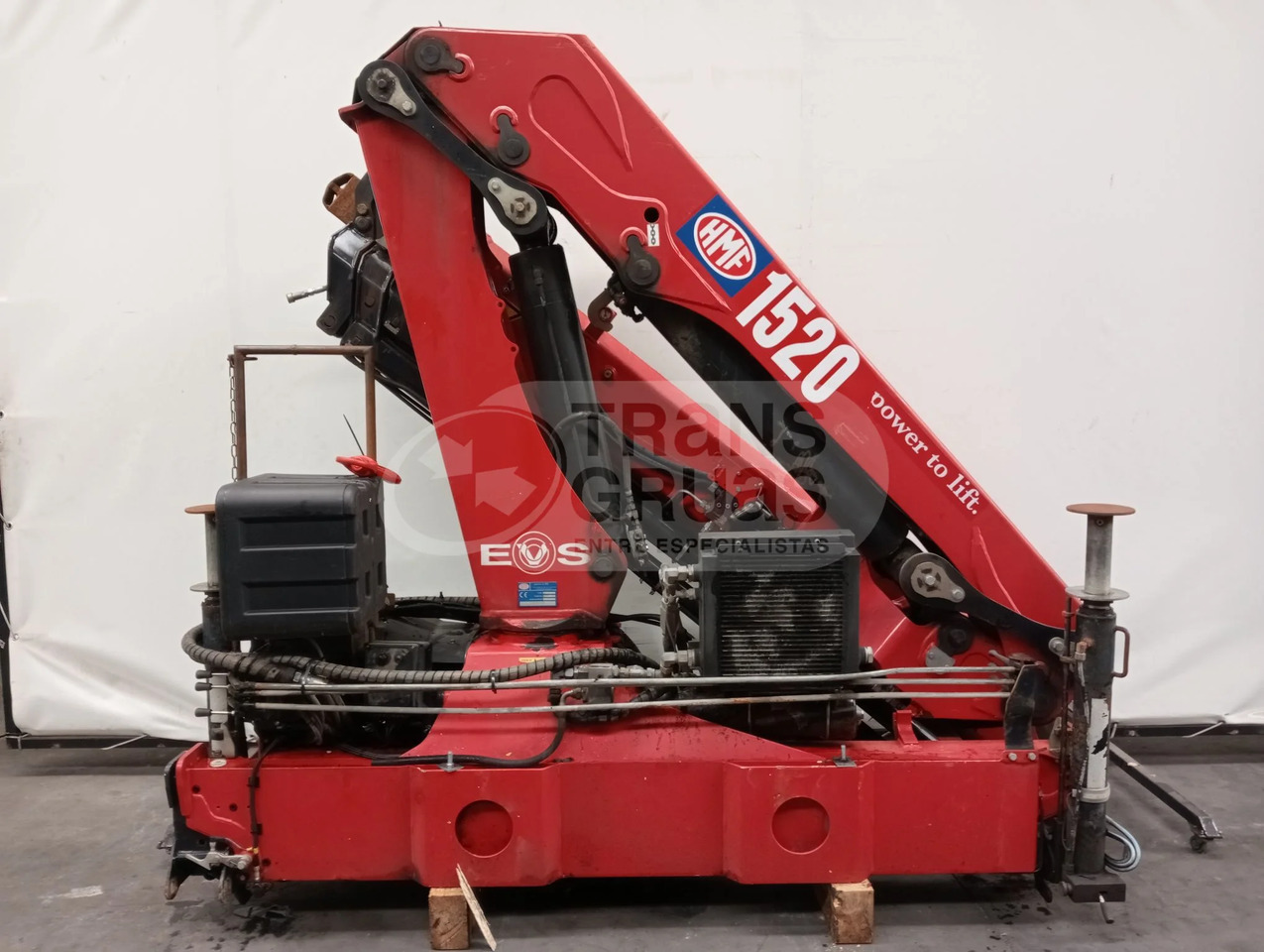 Grúa hidráulica HMF 1520 K4 - Loader crane: picture 1 Grúa hidráulica HMF 1520 K4 - Loader crane: picture 1