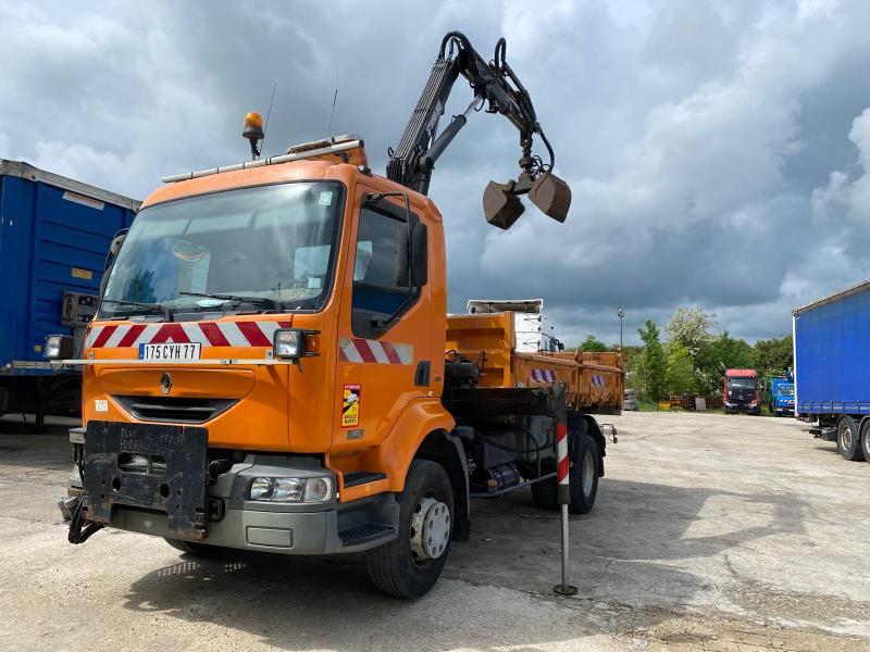 Renault Midlum 180 - Tipper, Crane truck: picture 5 Renault Midlum 180 - Tipper, Crane truck: picture 5