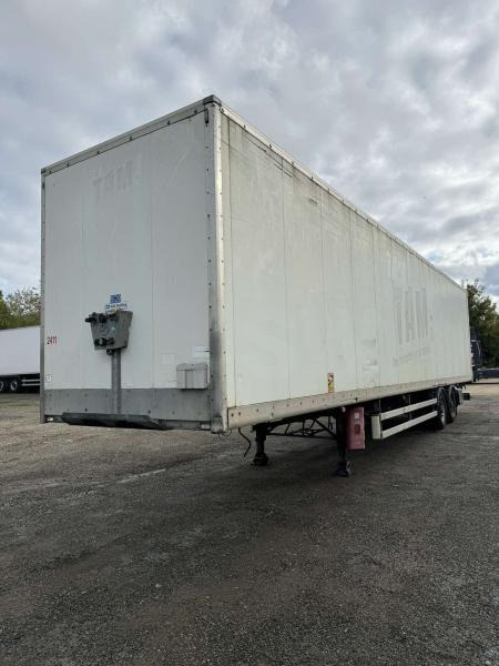 Closed box semi-trailer Samro: picture 1