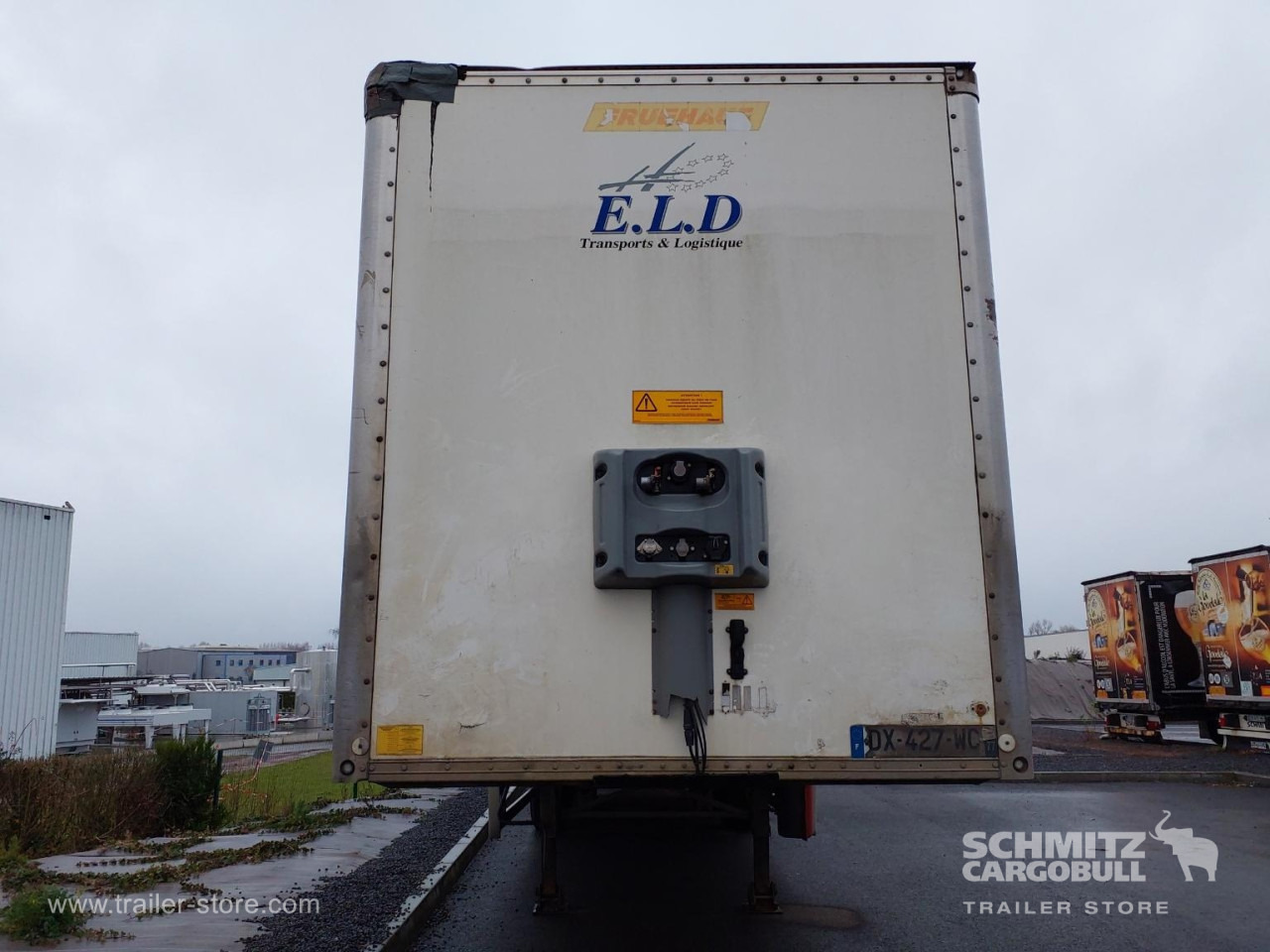 Closed box semi-trailer FRUEHAUF Dryfreight Standard Roller shutter door: picture 6