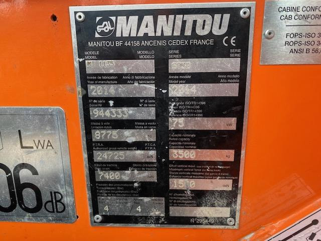 Manitou MT 1135 - Telescopic handler: picture 5 Manitou MT 1135 - Telescopic handler: picture 5