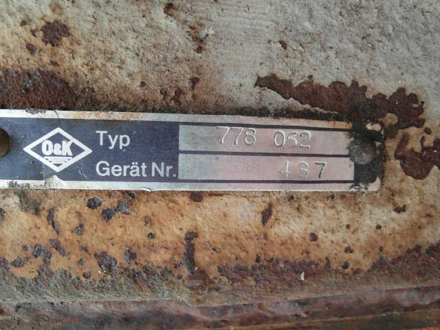 Clamshell bucket for Construction machinery O&K 778062: picture 6