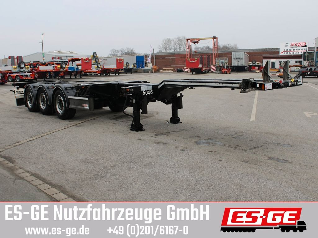 D-TEC 3-Achs-Containerchassis Multi - Container transporter/ Swap body semi-trailer: picture 3 D-TEC 3-Achs-Containerchassis Multi - Container transporter/ Swap body semi-trailer: picture 3