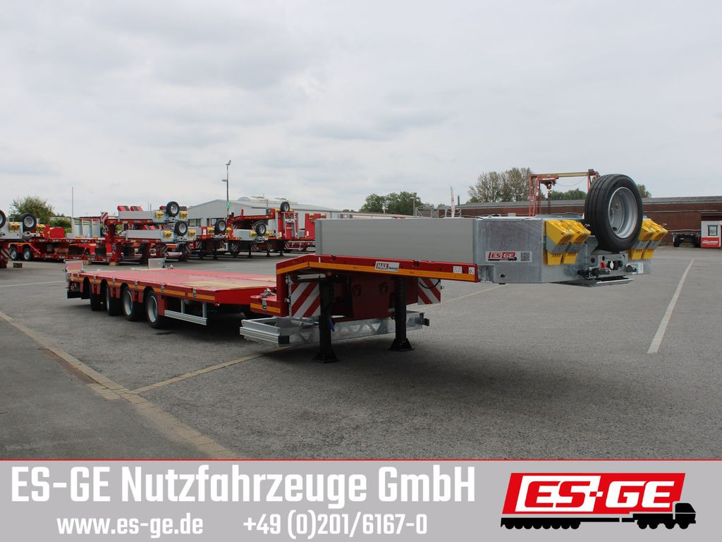 Faymonville MAX Trailer MAX100 Semi-Tieflader 205er - Low loader semi-trailer: picture 4 Faymonville MAX Trailer MAX100 Semi-Tieflader 205er - Low loader semi-trailer: picture 4