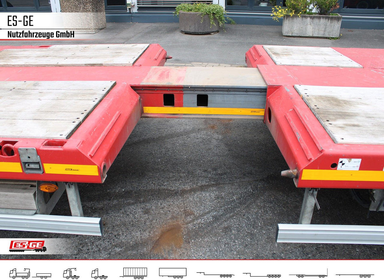 Faymonville MAX Trailer MAX100 Semi-Tieflader Radmulden - Low loader semi-trailer: picture 4 Faymonville MAX Trailer MAX100 Semi-Tieflader Radmulden - Low loader semi-trailer: picture 4