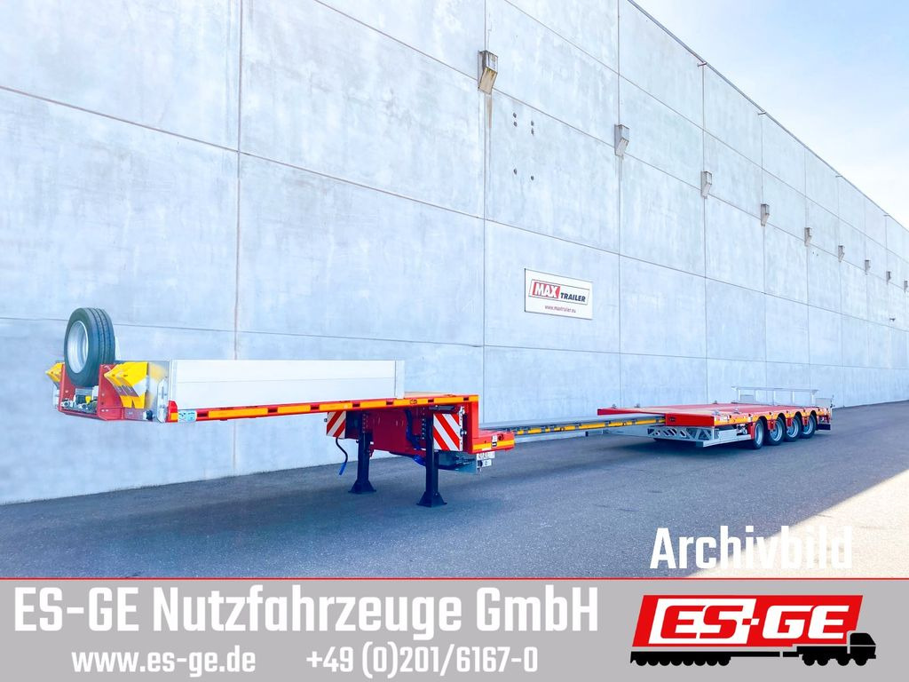 Faymonville MAX Trailer MAX110 Semi-Tieflader - Low loader semi-trailer: picture 2 Faymonville MAX Trailer MAX110 Semi-Tieflader - Low loader semi-trailer: picture 2