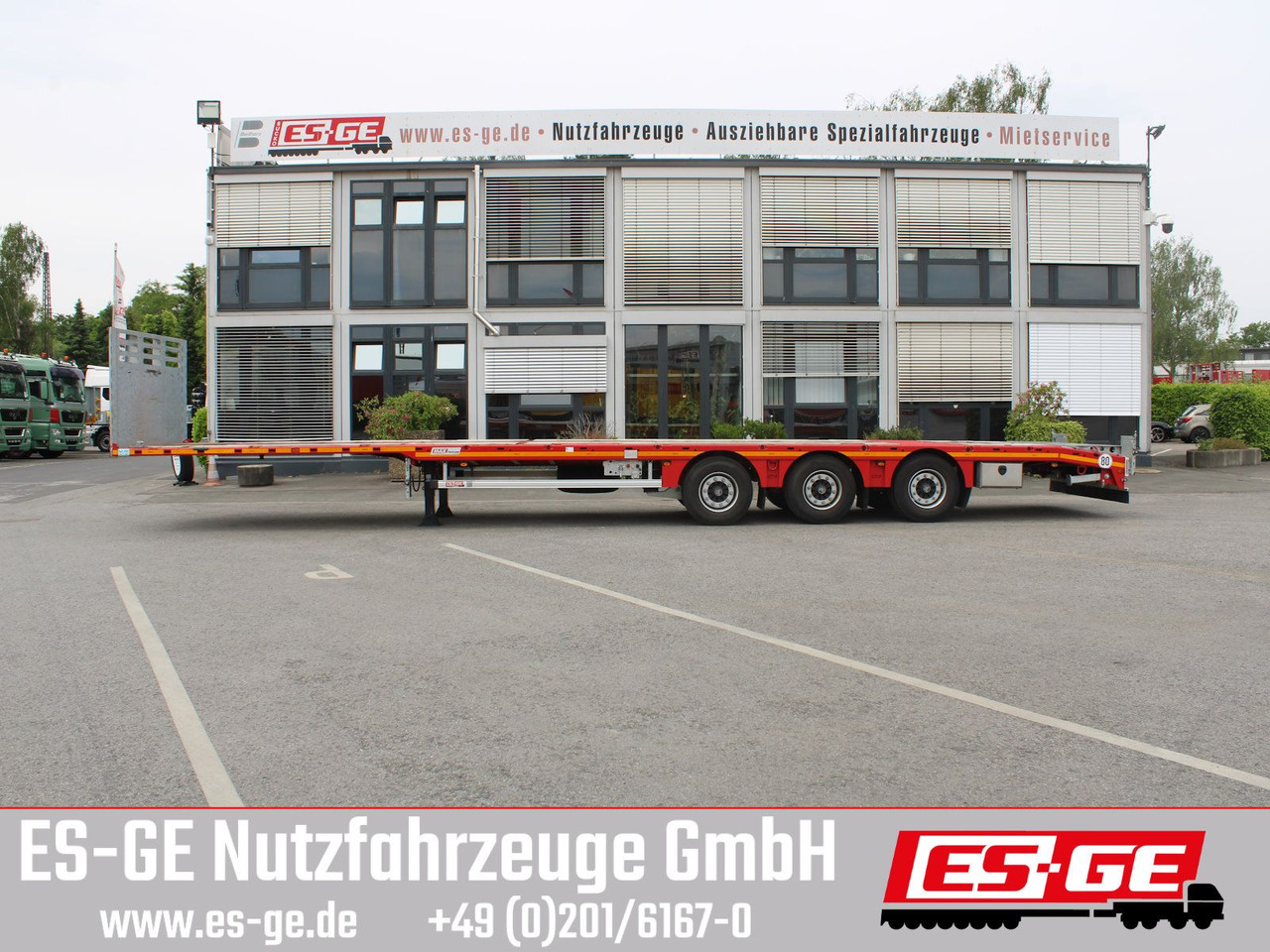 Faymonville MAX Trailer MAX200 Sattelanhänger Megatrailer - Dropside/ Flatbed semi-trailer: picture 5 Faymonville MAX Trailer MAX200 Sattelanhänger Megatrailer - Dropside/ Flatbed semi-trailer: picture 5