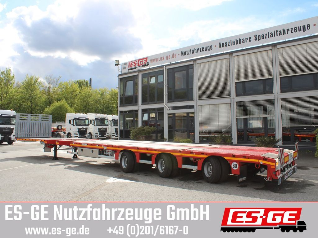 Faymonville MAX Trailer MAX210 Telesattel Megatrailer - Dropside/ Flatbed semi-trailer: picture 1 Faymonville MAX Trailer MAX210 Telesattel Megatrailer - Dropside/ Flatbed semi-trailer: picture 1