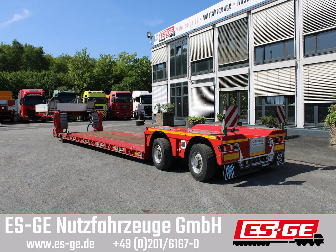 Faymonville MAX Trailer MAX510 Tiefbett 2x12 t PA - Low loader semi-trailer: picture 1 Faymonville MAX Trailer MAX510 Tiefbett 2x12 t PA - Low loader semi-trailer: picture 1