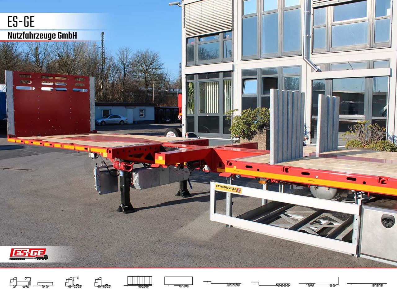Faymonville Telemax Megatrailer - hydr. gelenkt - Dropside/ Flatbed semi-trailer: picture 5 Faymonville Telemax Megatrailer - hydr. gelenkt - Dropside/ Flatbed semi-trailer: picture 5
