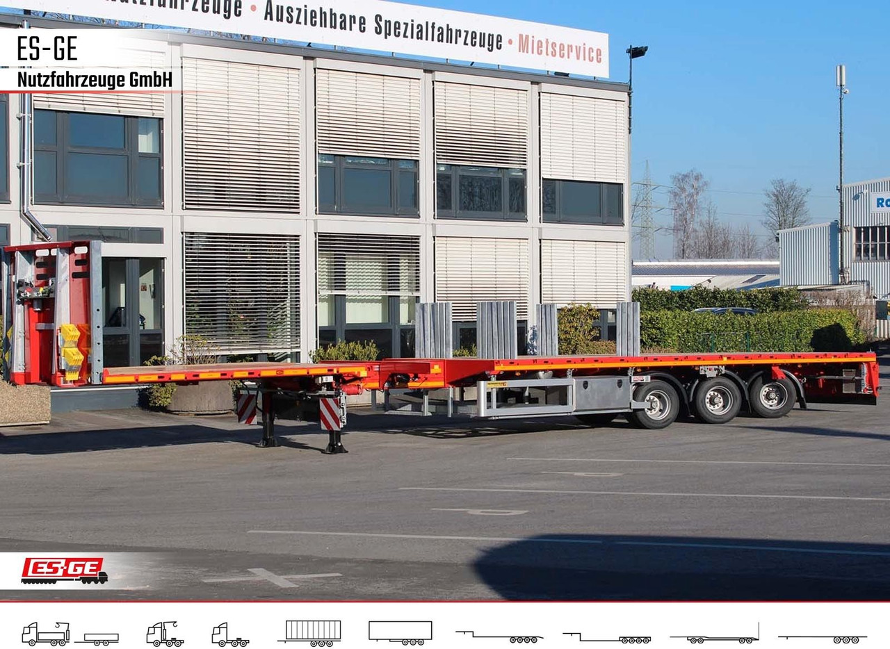 Faymonville Telemax Megatrailer - hydr. gelenkt - Dropside/ Flatbed semi-trailer: picture 1 Faymonville Telemax Megatrailer - hydr. gelenkt - Dropside/ Flatbed semi-trailer: picture 1