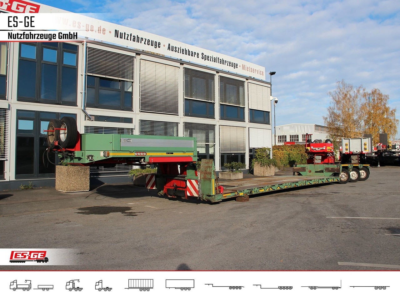 Goldhofer 3-Achs-Tiefbett 3x12 t - Low loader semi-trailer: picture 1 Goldhofer 3-Achs-Tiefbett 3x12 t - Low loader semi-trailer: picture 1