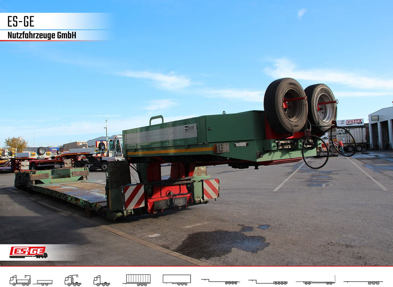 Goldhofer 3-Achs-Tiefbett 3x12 t - Low loader semi-trailer: picture 3 Goldhofer 3-Achs-Tiefbett 3x12 t - Low loader semi-trailer: picture 3