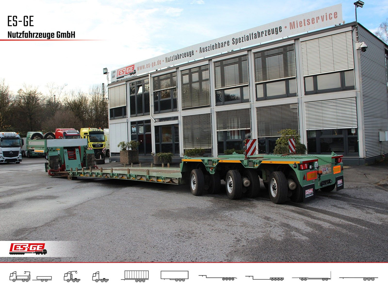 Goldhofer 3-Achs-Tiefbett 3x12 t - Low loader semi-trailer: picture 4 Goldhofer 3-Achs-Tiefbett 3x12 t - Low loader semi-trailer: picture 4