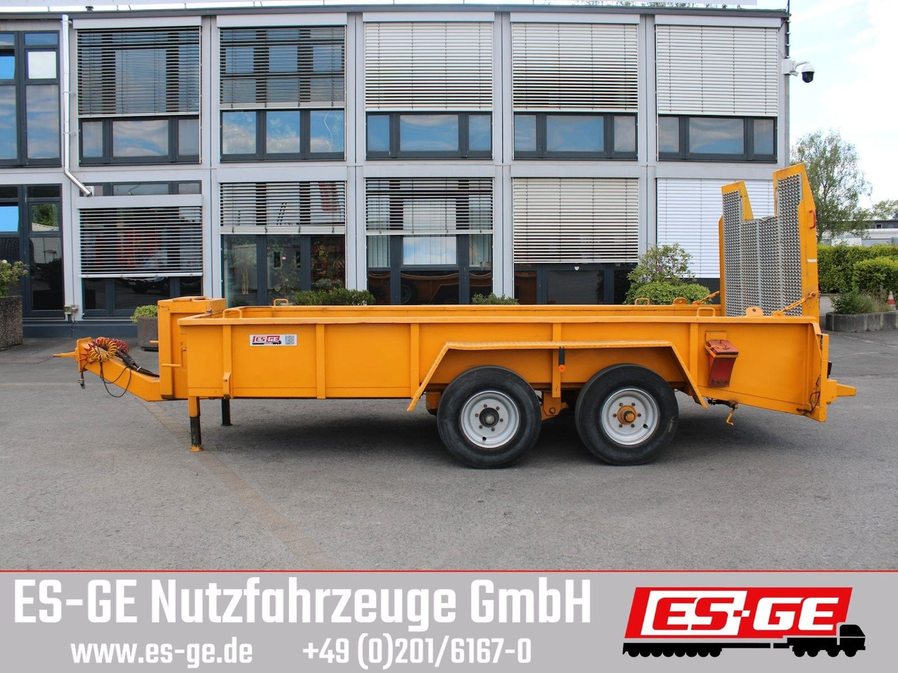 Goldhofer Tandem-Tieflader - Low loader trailer: picture 5 Goldhofer Tandem-Tieflader - Low loader trailer: picture 5