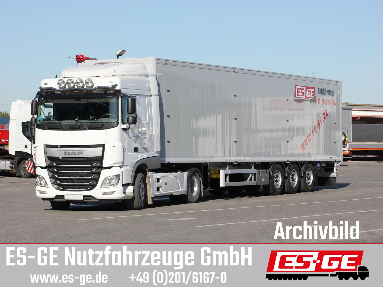 Knapen 3-Achs-Schubbodenauflieger 92m³ - Walking floor semi-trailer: picture 2 Knapen 3-Achs-Schubbodenauflieger 92m³ - Walking floor semi-trailer: picture 2