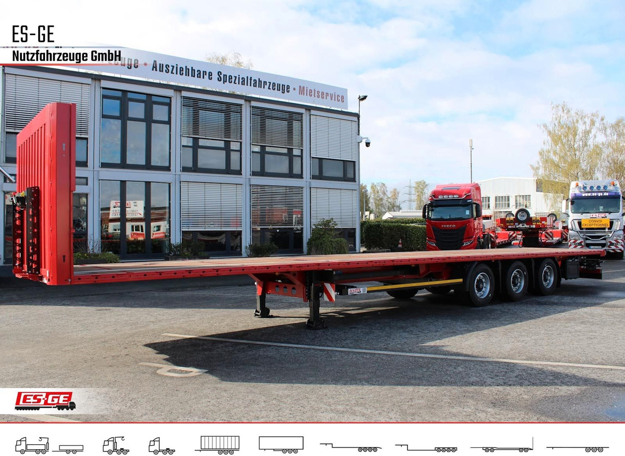 Kögel 3-Achs-Mega Chassis Kögel 3-Achs-Mega Chassis - Dropside/ Flatbed semi-trailer: picture 1 Kögel 3-Achs-Mega Chassis Kögel 3-Achs-Mega Chassis - Dropside/ Flatbed semi-trailer: picture 1