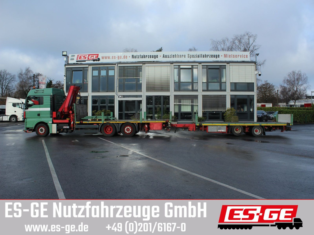 Langfeld Tandemanhänger - Dropside/ Flatbed trailer: picture 2 Langfeld Tandemanhänger - Dropside/ Flatbed trailer: picture 2