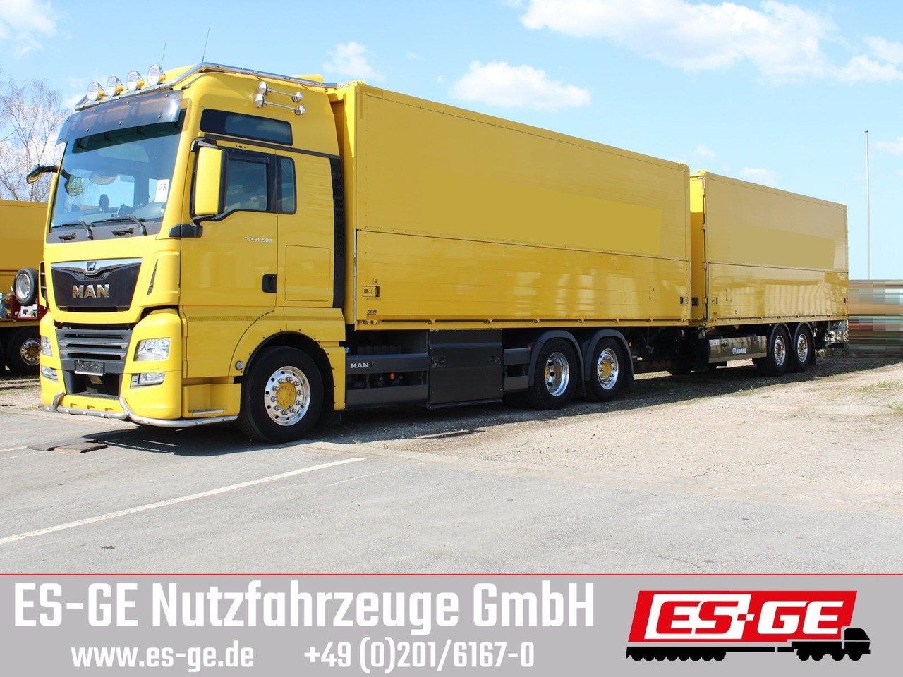 MAN 6x2 LKW mit Tandemanhänger - Beverage truck: picture 2 MAN 6x2 LKW mit Tandemanhänger - Beverage truck: picture 2