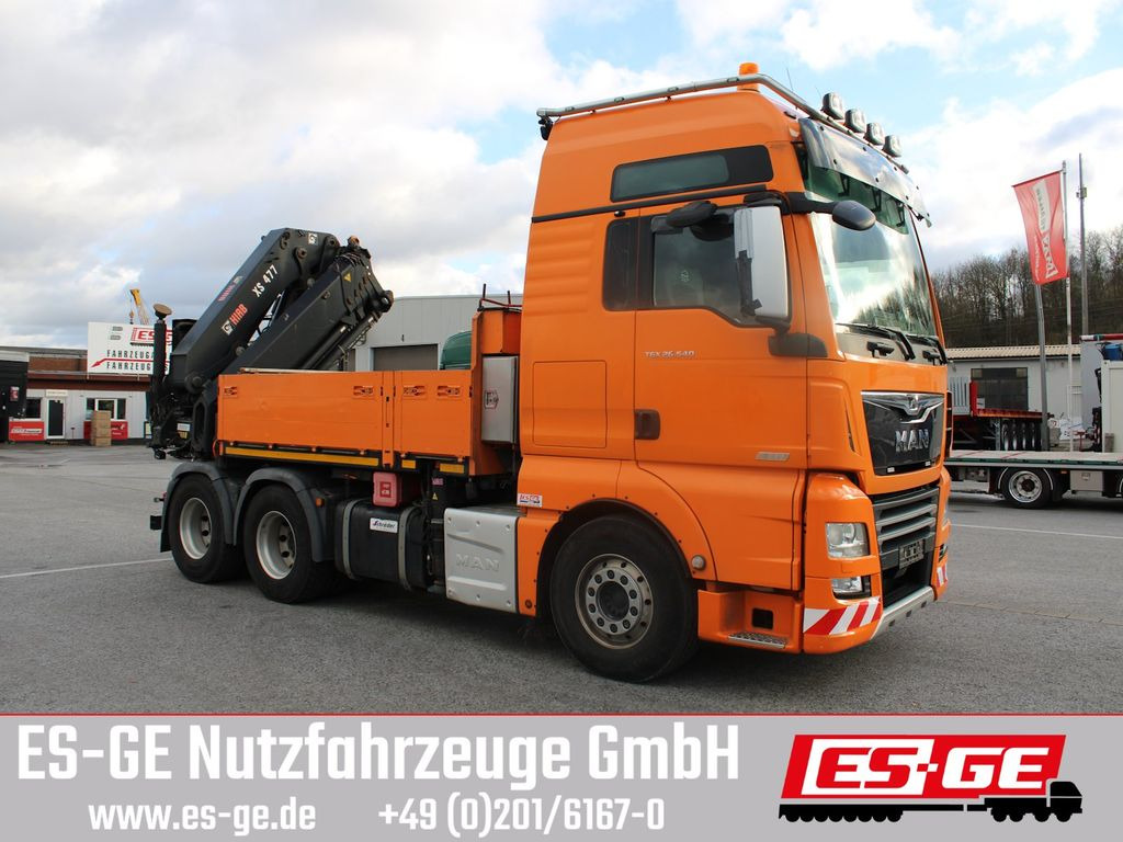 MAN TGX 26.540 + HIABV-Ladekran 477E-4 HIPRO - Dropside/ Flatbed truck, Crane truck: picture 3 MAN TGX 26.540 + HIABV-Ladekran 477E-4 HIPRO - Dropside/ Flatbed truck, Crane truck: picture 3