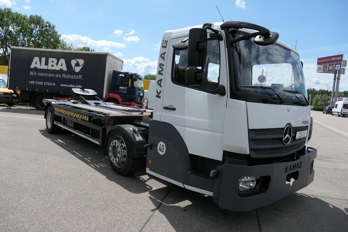 MERCEDES-BENZ Kamag Wiesel WBH 25 Wiesel Umsetzfahrzeug - Container transporter/ Swap body truck: picture 3 MERCEDES-BENZ Kamag Wiesel WBH 25 Wiesel Umsetzfahrzeug - Container transporter/ Swap body truck: picture 3