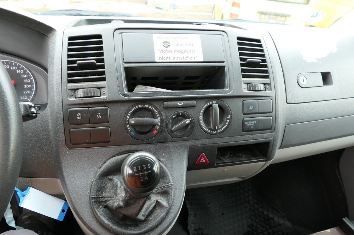 Small van VW T5 Transporter 2.0 TDI PARKTRONIK EURO-5 2xSCHIE: picture 11