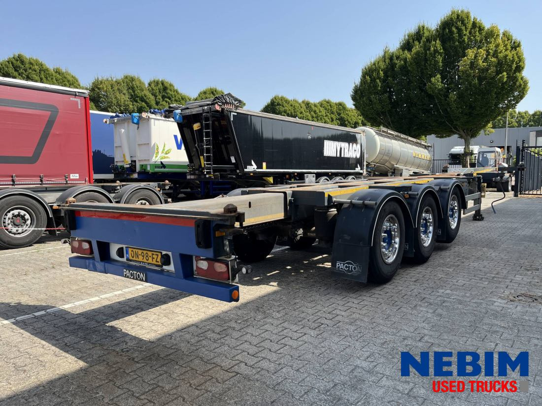 Pacton ET3 - Multi / Slider / Flex - Container transporter/ Swap body semi-trailer: picture 2 Pacton ET3 - Multi / Slider / Flex - Container transporter/ Swap body semi-trailer: picture 2