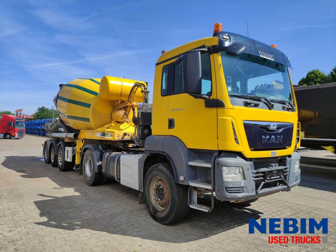 Tractor unit MAN TGS 440 Euro 6 - MOL Swing/Stetter 12m3 Mixer: picture 11