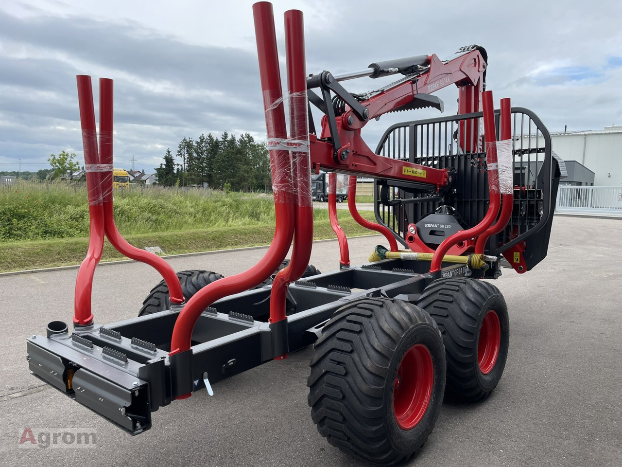 New Forestry trailer Krpan GP 14 DF + Kran 7,4 K: picture 6