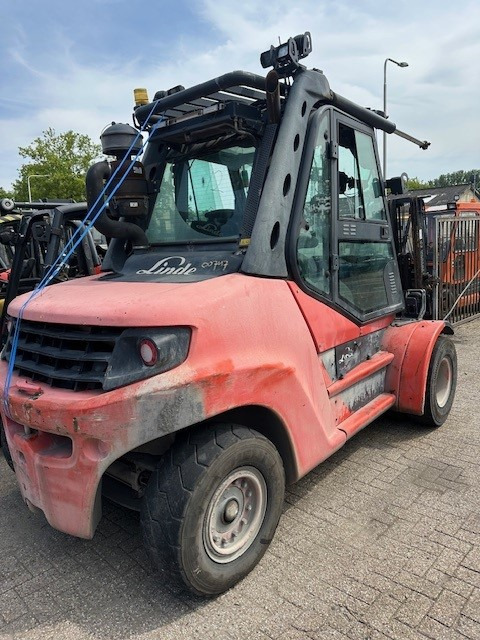 LINDE H80D-03/900 CABIN NO FORK CARIDGE NO FORKS - Diesel forklift: picture 5 LINDE H80D-03/900 CABIN NO FORK CARIDGE NO FORKS - Diesel forklift: picture 5