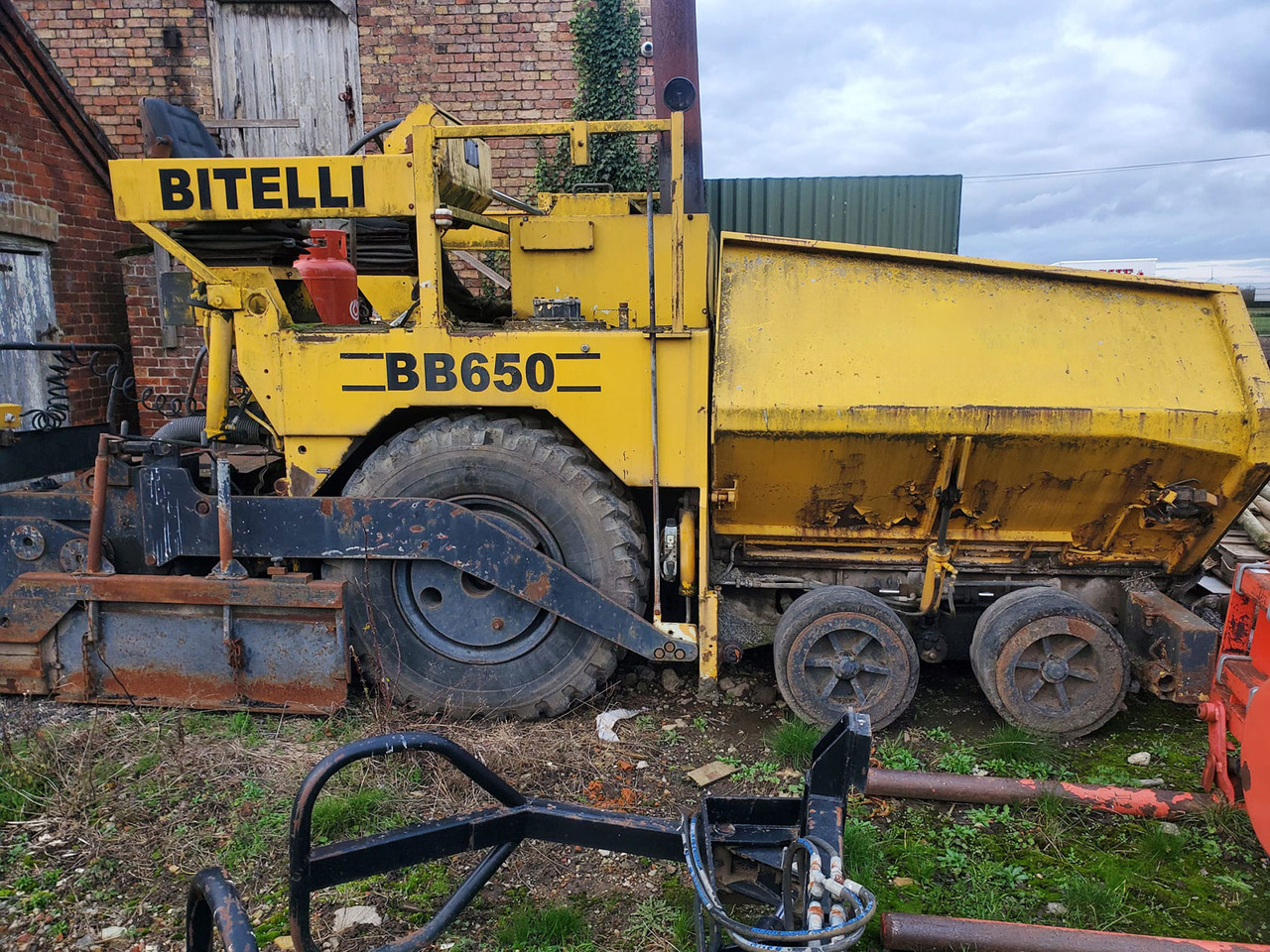 Bitelli BB650 - Asphalt paver: picture 2 Bitelli BB650 - Asphalt paver: picture 2