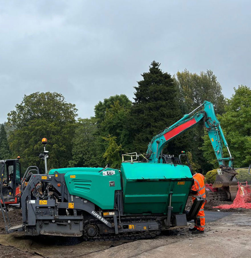 Vogele Super 800i - Asphalt paver: picture 1 Vogele Super 800i - Asphalt paver: picture 1