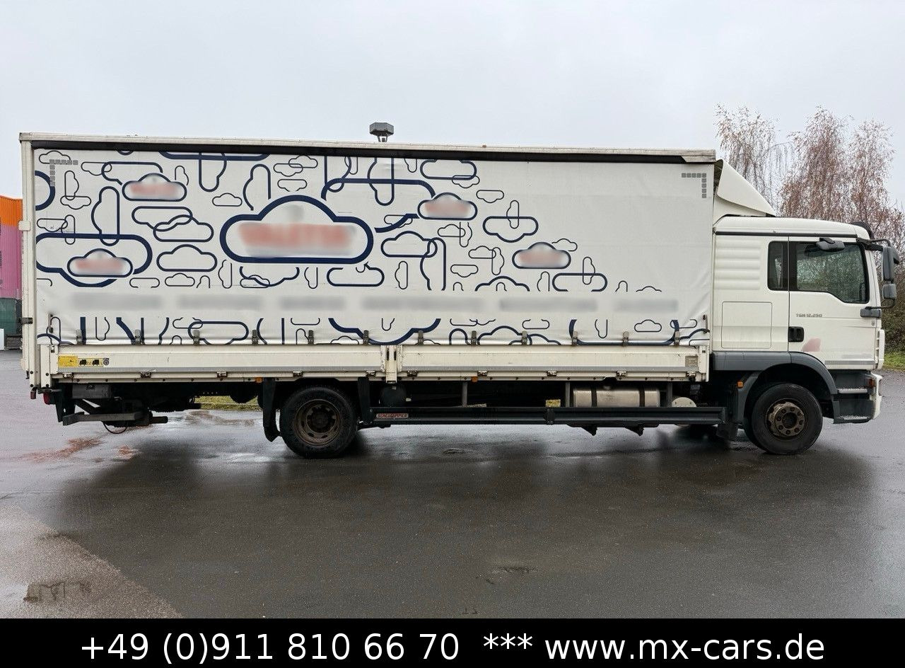 MAN TGM 12.250 Pritsche Plane LBW Schlafkabine Autom - Curtainsider truck: picture 4 MAN TGM 12.250 Pritsche Plane LBW Schlafkabine Autom - Curtainsider truck: picture 4