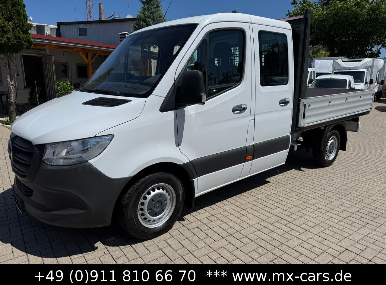 Mercedes-Benz Sprinter 214 CDi Doka Pritsche 6 Sitze No.314-18 - Flatbed van, Combi van: picture 1 Mercedes-Benz Sprinter 214 CDi Doka Pritsche 6 Sitze No.314-18 - Flatbed van, Combi van: picture 1