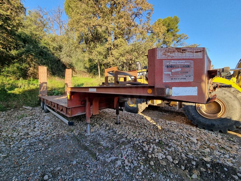 Kaiser 2 essieux - Low loader semi-trailer: picture 4 Kaiser 2 essieux - Low loader semi-trailer: picture 4